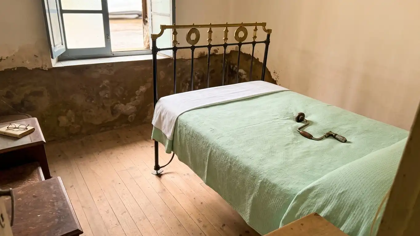 Bedroom of Country homes for sale in Matallana de Torío  with Private garden, Storage room and Furnished