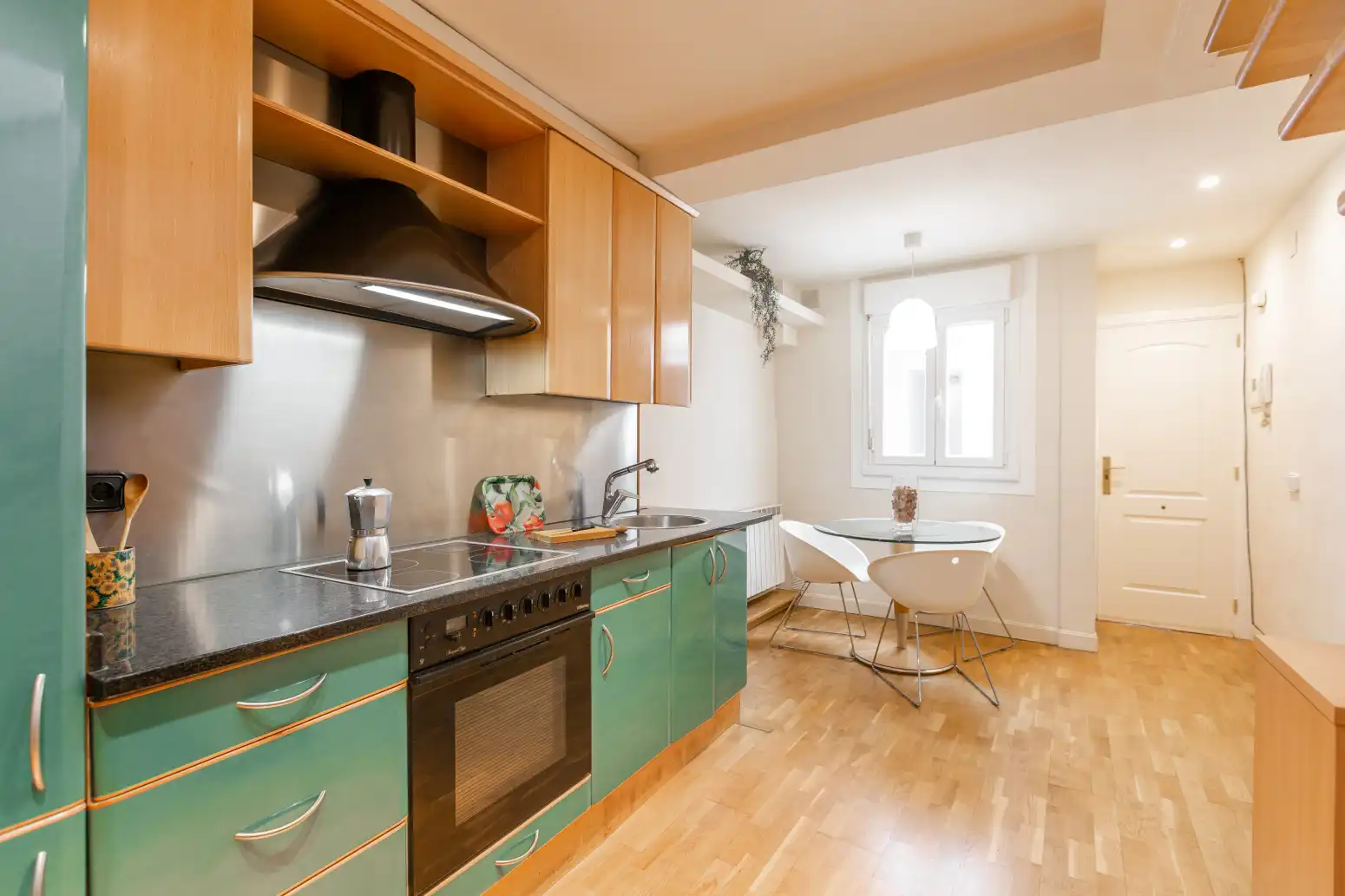 Cocina de Ático en venta en  Pamplona / Iruña con Calefacción, Amueblado y Balcón