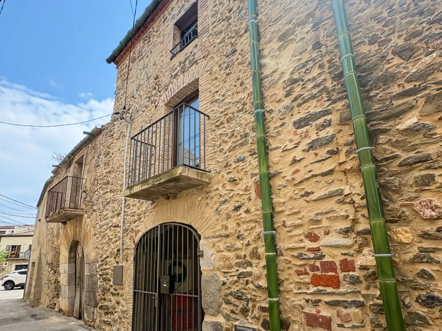 Exterior view of Detached homes for sale in Garriguella  with Air Conditioner, Heating and Terrace
