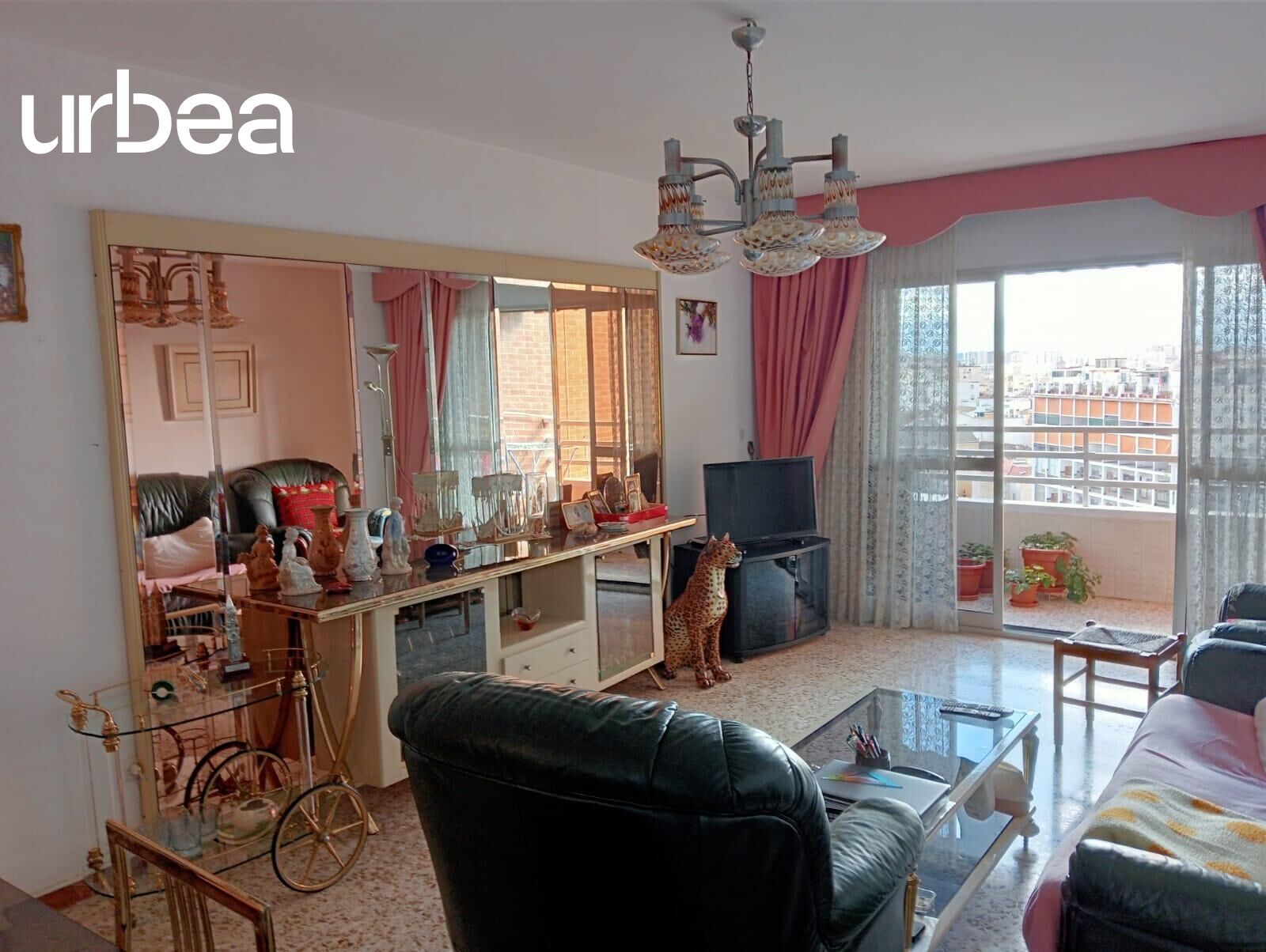 Sala de estar de Piso en venta en Málaga Capital con Calefacción y Terraza