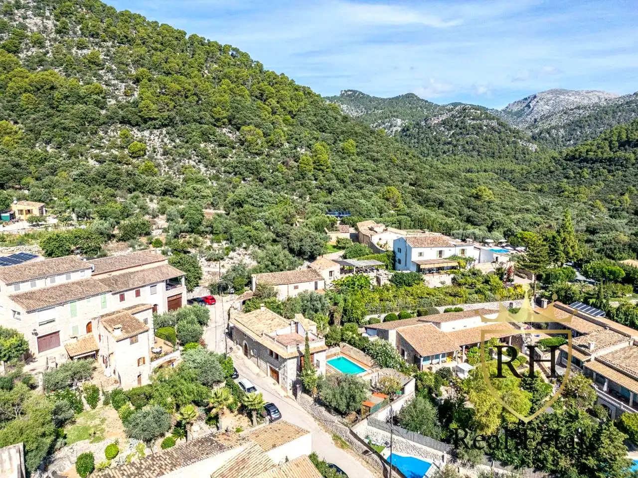 Vista exterior de Casa o chalet en venta en Selva con Aire acondicionado, Jardín privado y Terraza