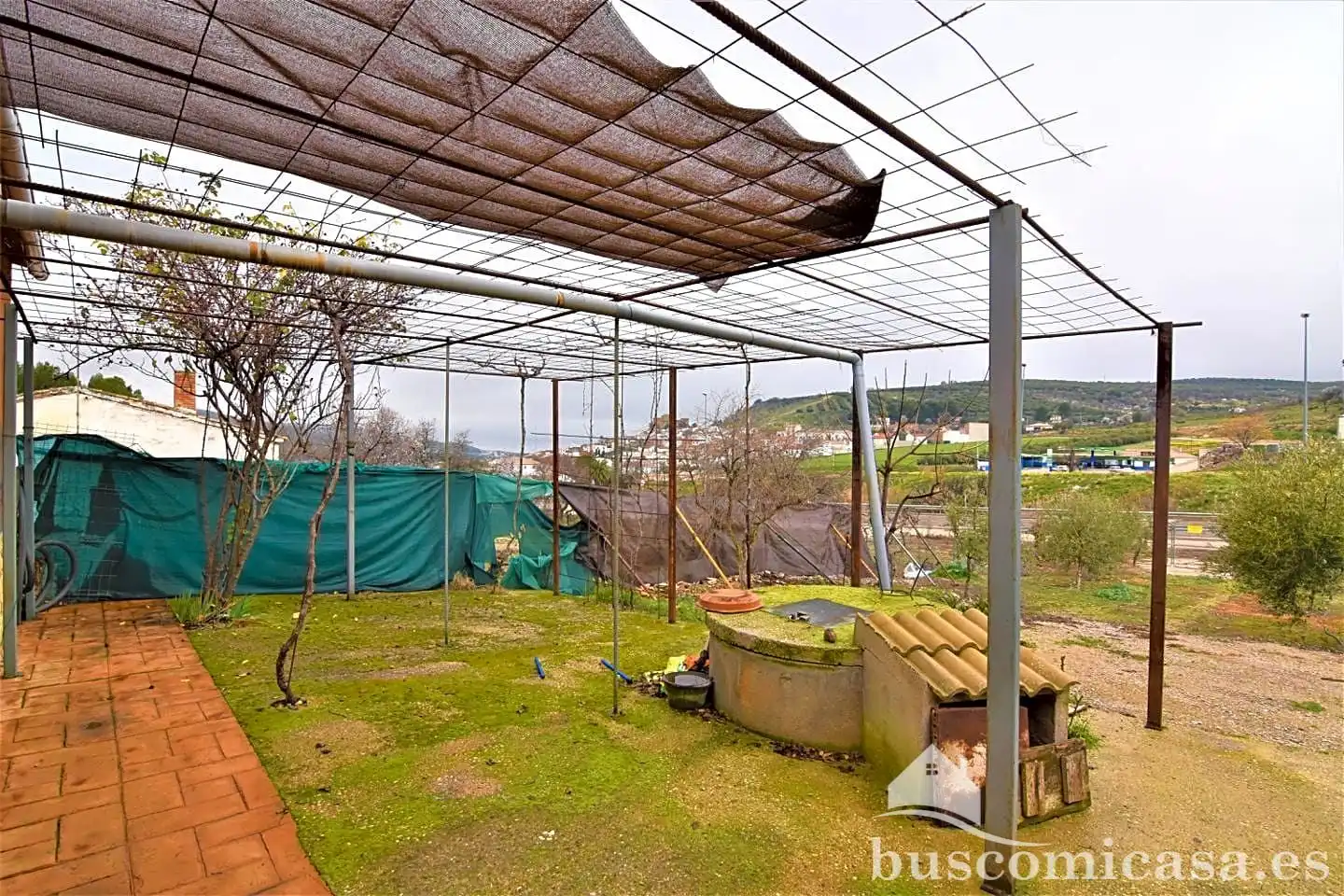 Terraza de Casa o chalet en venta en Rus con Jardín privado, Trastero y Piscina