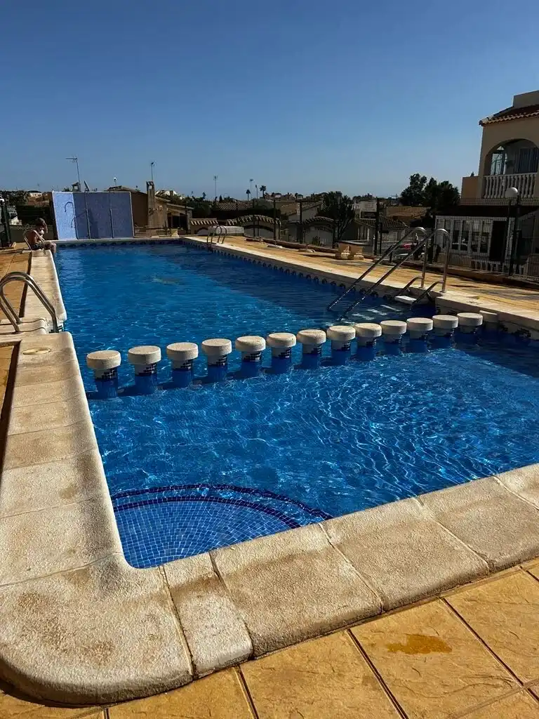 Swimming pool of Flat for sale in Orihuela  with Air Conditioner, Heating and Terrace