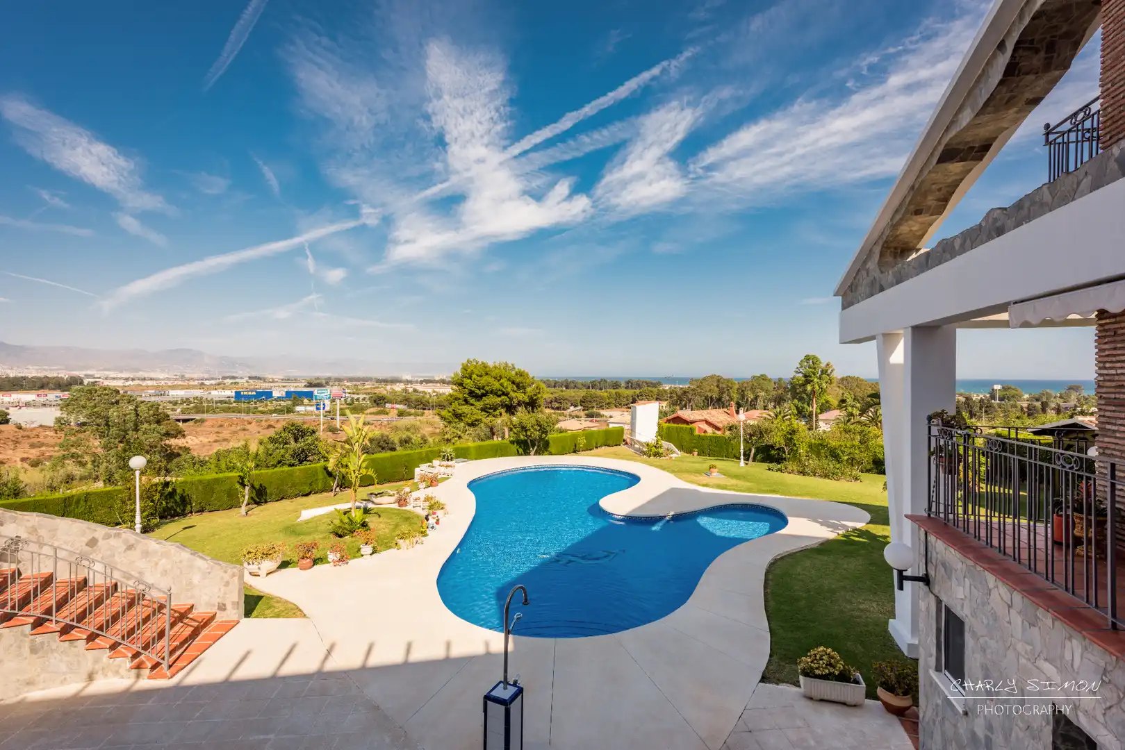Swimming pool of Houses for sale in Málaga  with Air Conditioner, Heating and Private garden