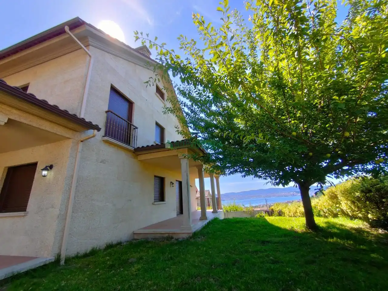 Exterior view of Houses for sale in Moaña  with Heating, Private garden and Terrace