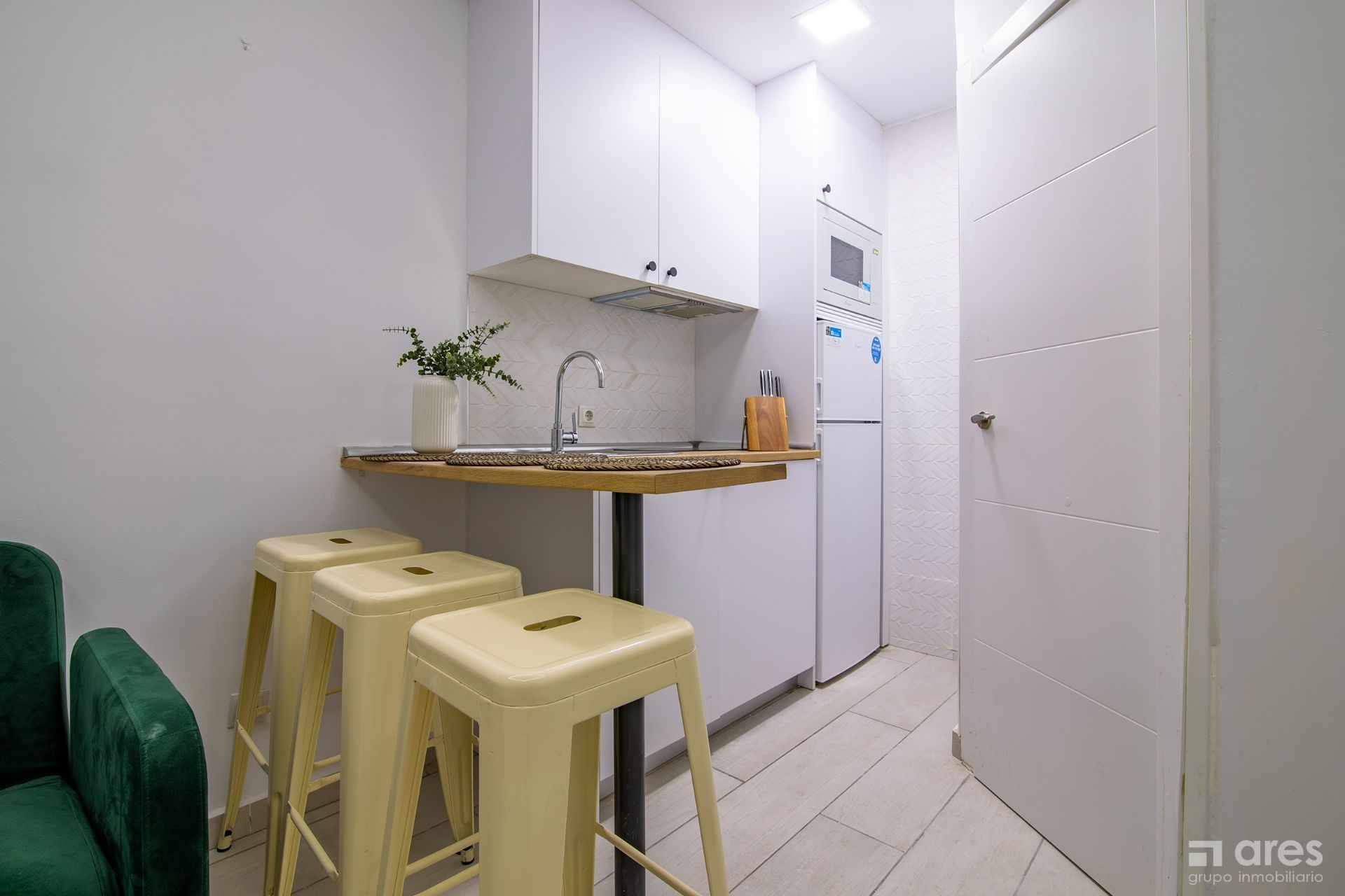 Cuina de Apartament en venda en  Madrid Capital amb Aire condicionat