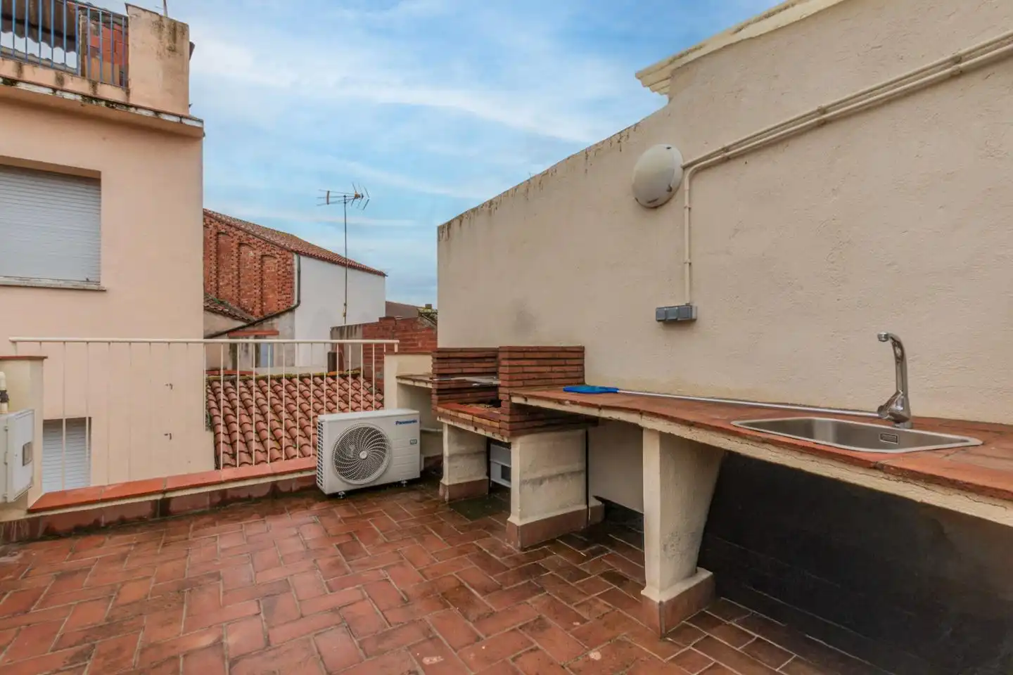 Terraza de Finca rústica en venta en Caldes de Montbui con Aire acondicionado, Calefacción y Terraza