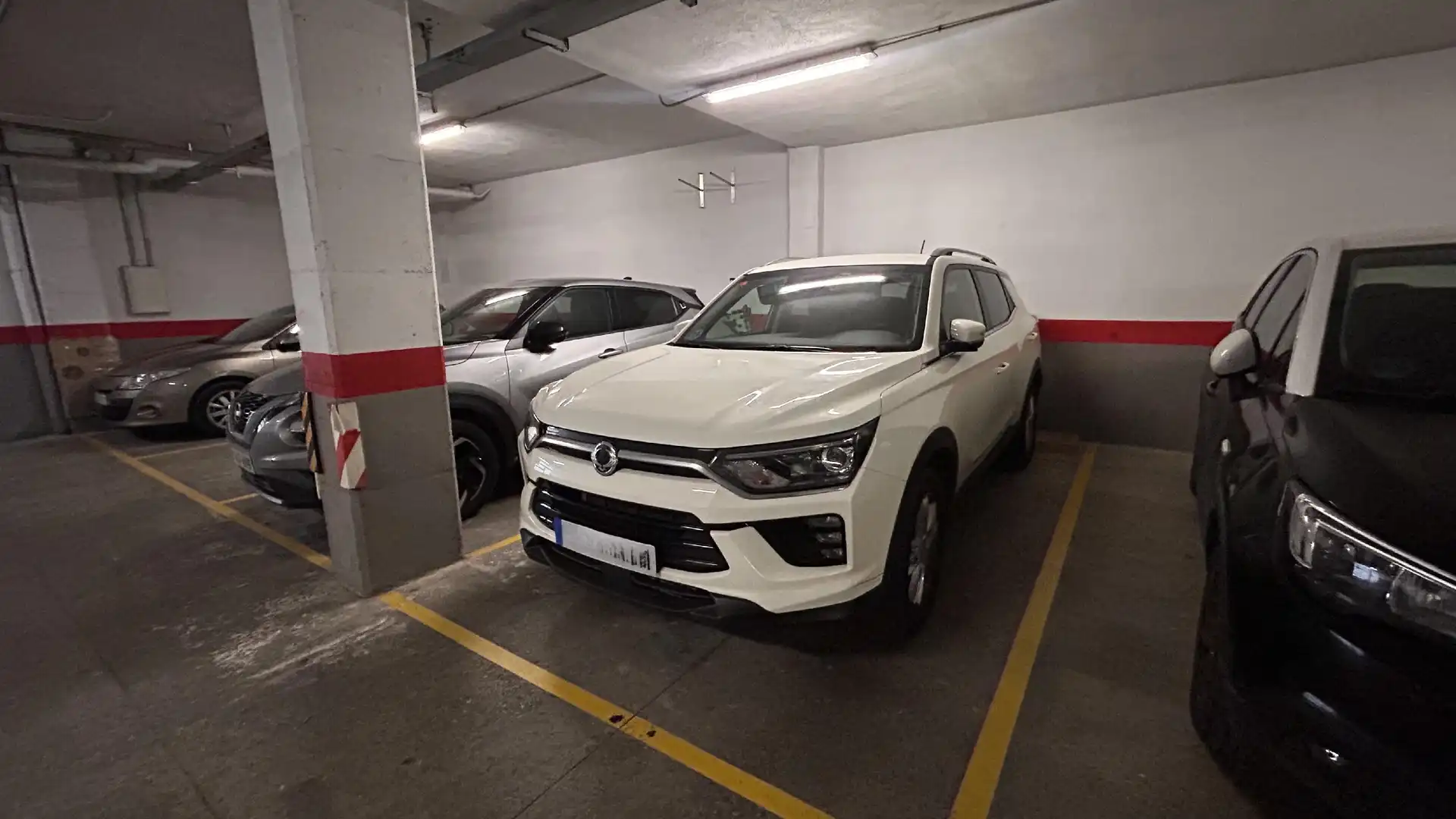 Parking of Flat for sale in Sant Andreu de la Barca  with Air Conditioner, Heating and Storage room