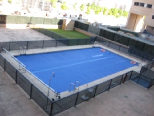 Swimming pool of Apartment for sale in  Madrid Capital  with Air Conditioner, Heating and Parquet flooring