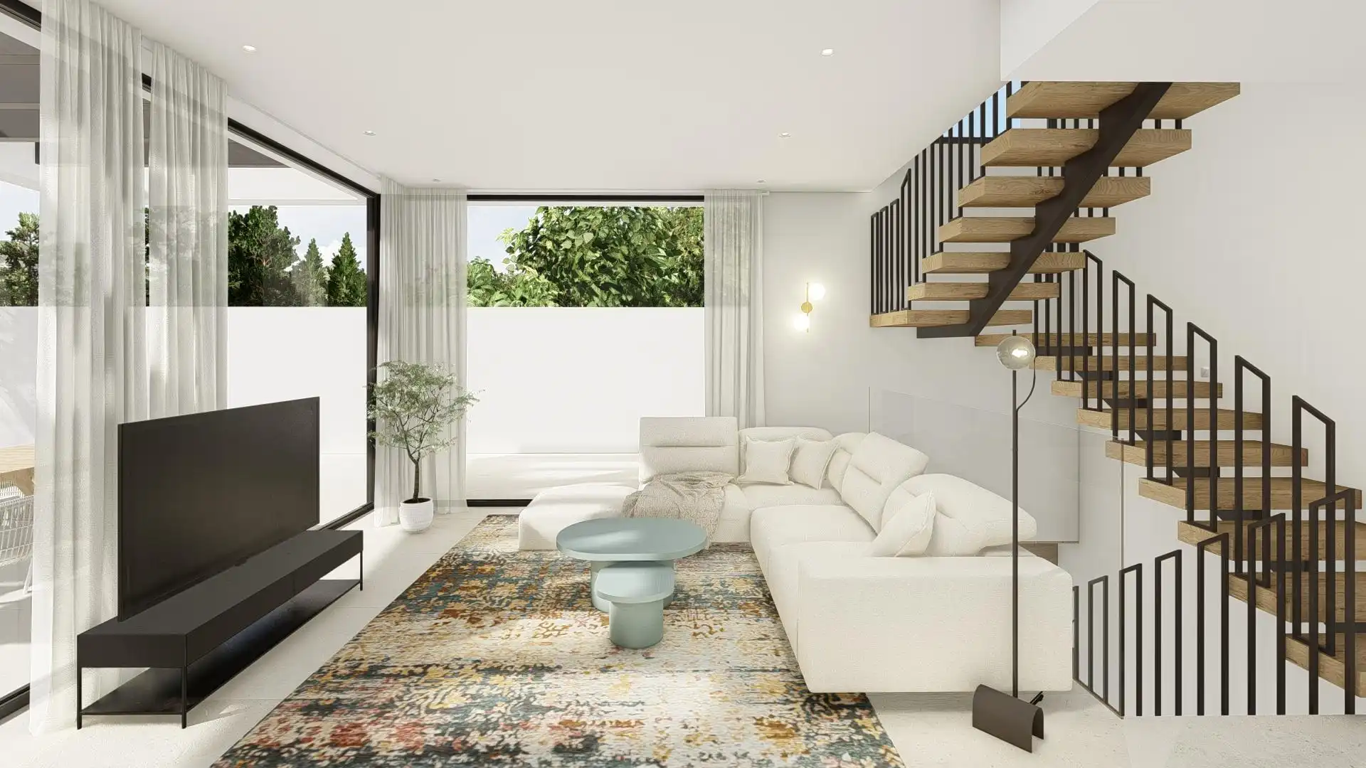 Living room of Houses for sale in Polop