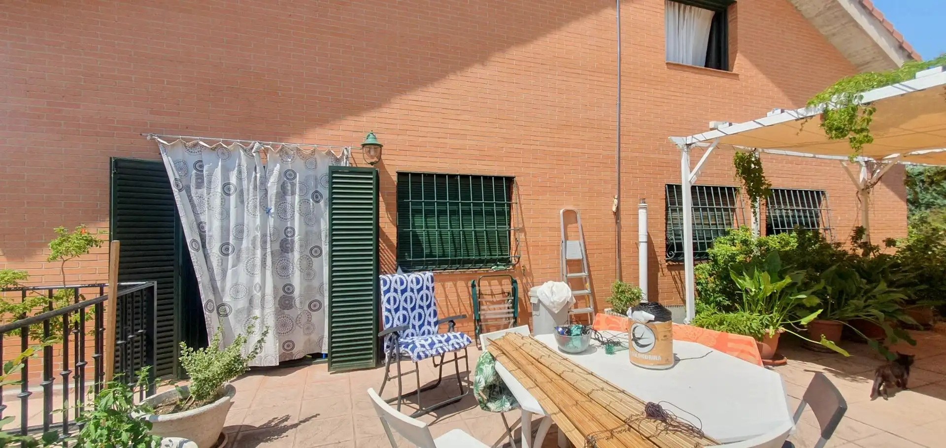 Terraza de Casa o chalet en venta en El Casar con Terraza, Trastero y Piscina