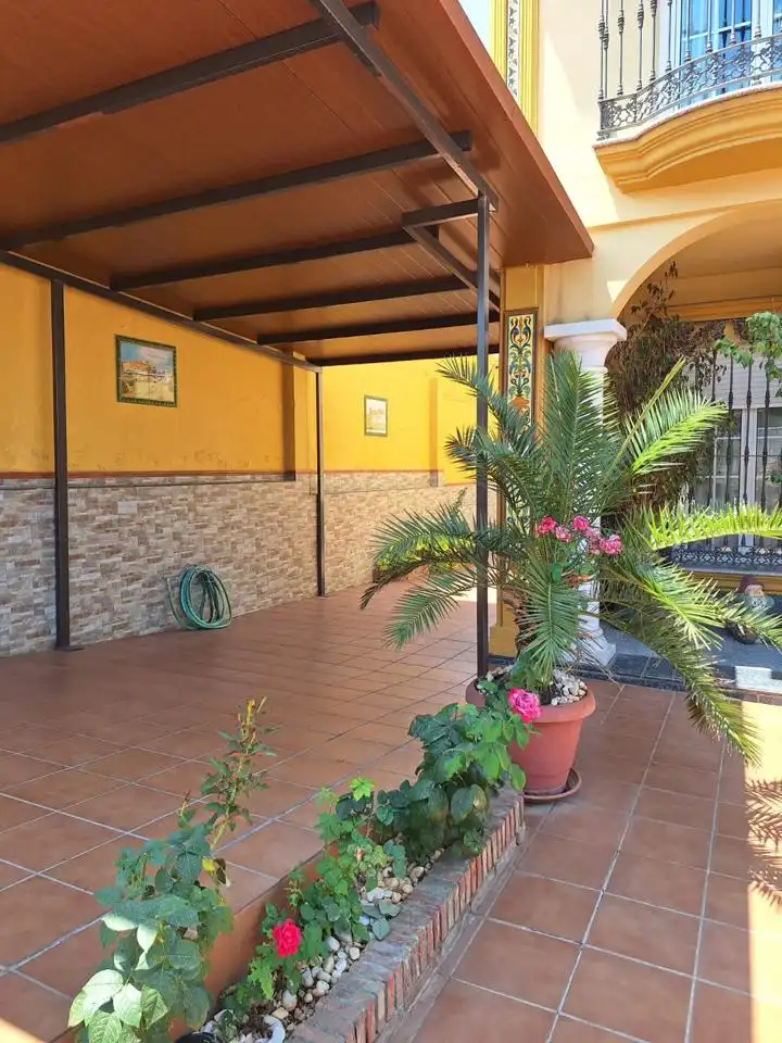 Terraza de Casa o chalet en venta en Alcalá de Guadaira con Aire acondicionado, Jardín privado y Terraza