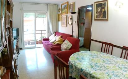 Living room of Flat for sale in  Barcelona Capital  with Balcony