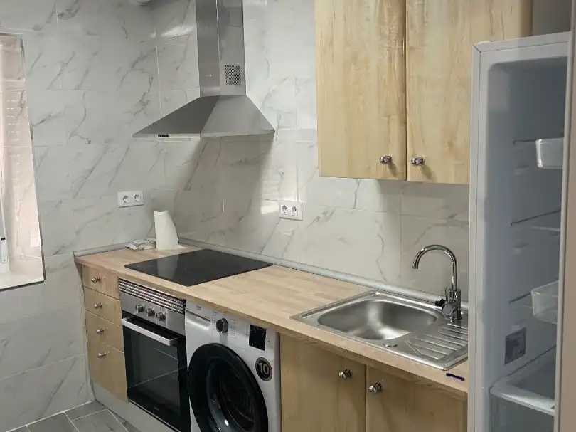 Cocina de Piso de alquiler en Membrillera con Aire acondicionado, Calefacción y Amueblado