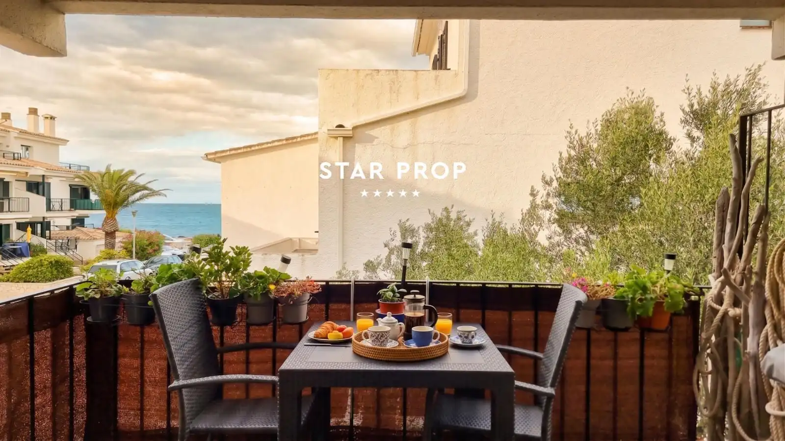 Terrace of Flat for sale in Llançà  with Heating, Terrace and Storage room