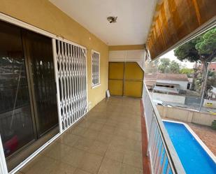 Balcony of Flat for sale in Castelldefels  with Heating, Terrace and Community pool