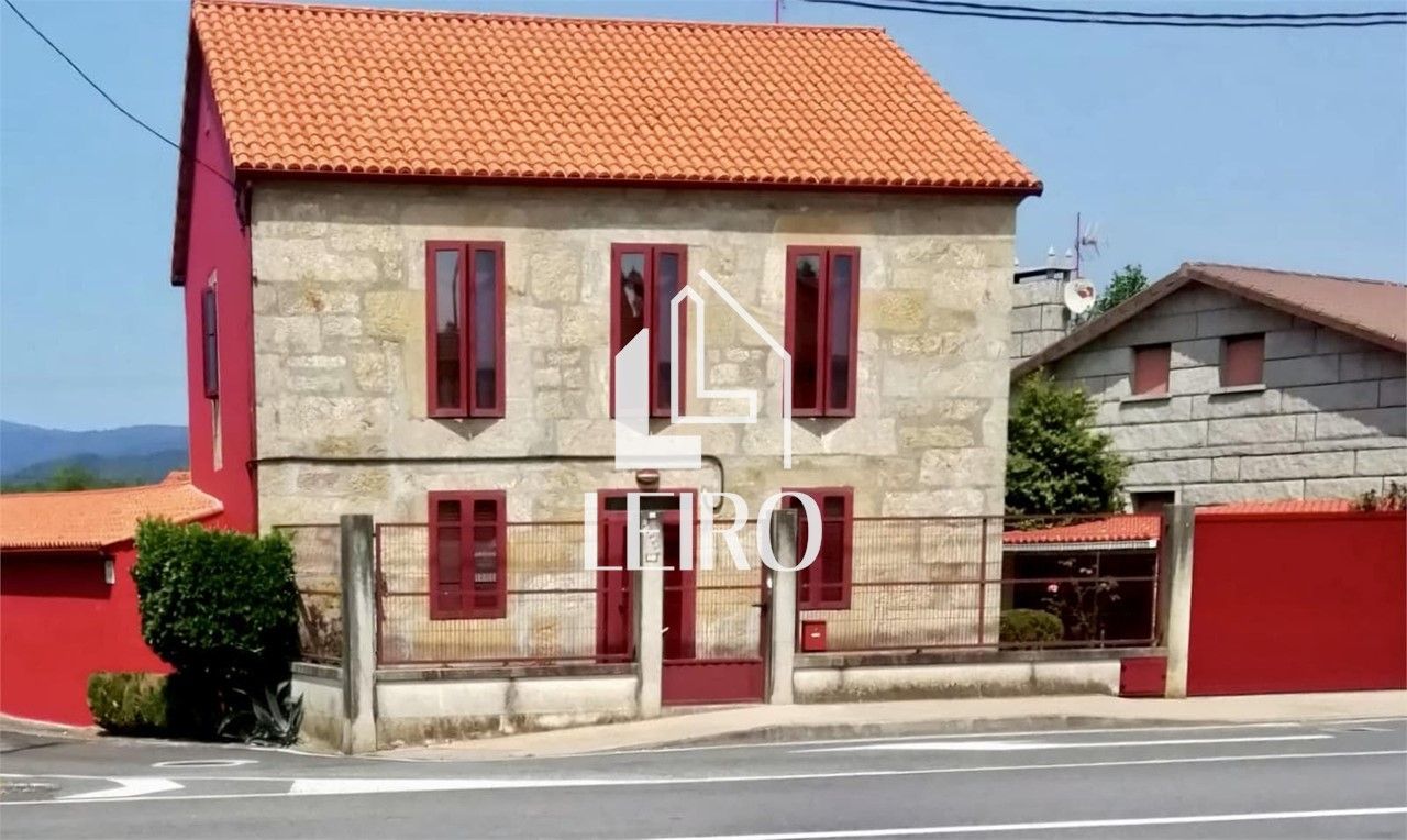 Vista exterior de Casa o chalet en venta en Valga con Calefacción y Amueblado