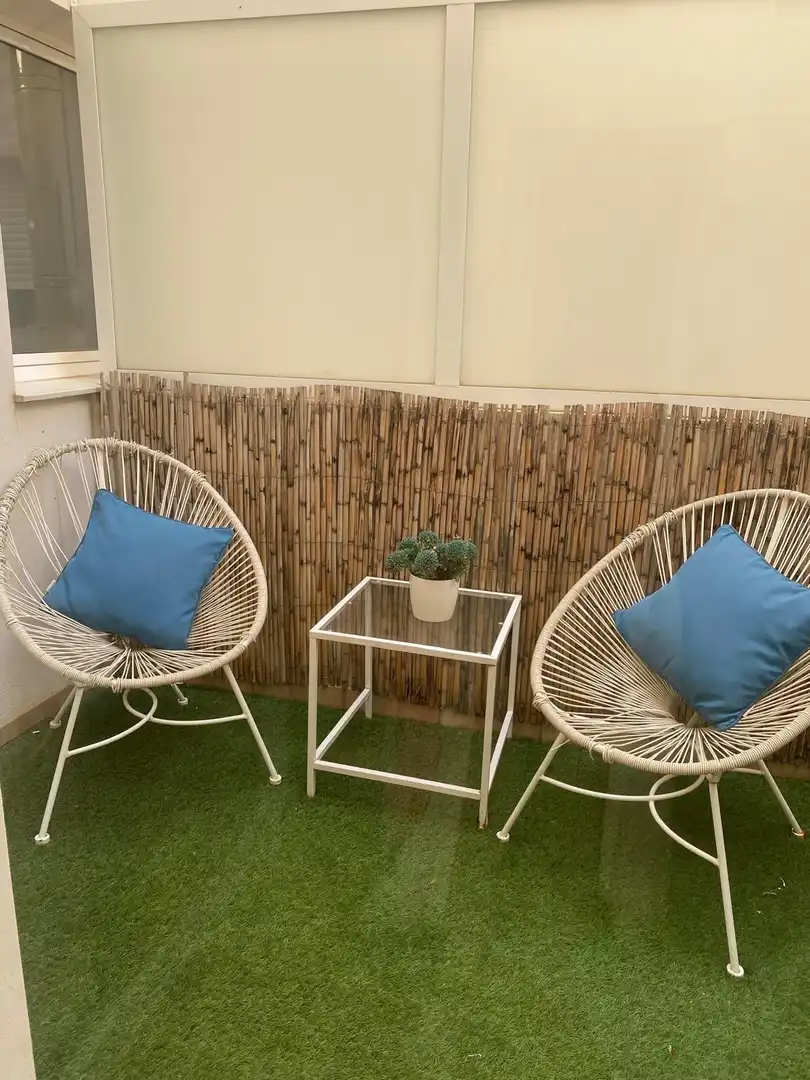 Terrassa de Apartament de lloguer en Mislata amb Aire condicionat, Calefacció i Parquet