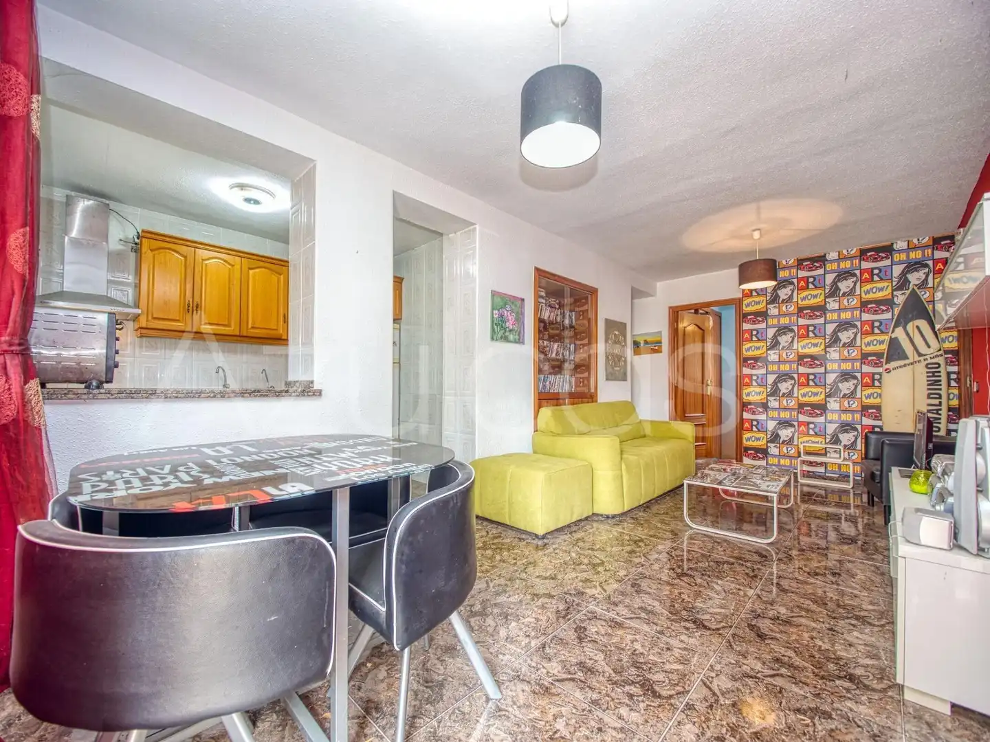 Sala de estar de Casa o chalet en venta en Alicante / Alacant con Aire acondicionado, Terraza y Trastero