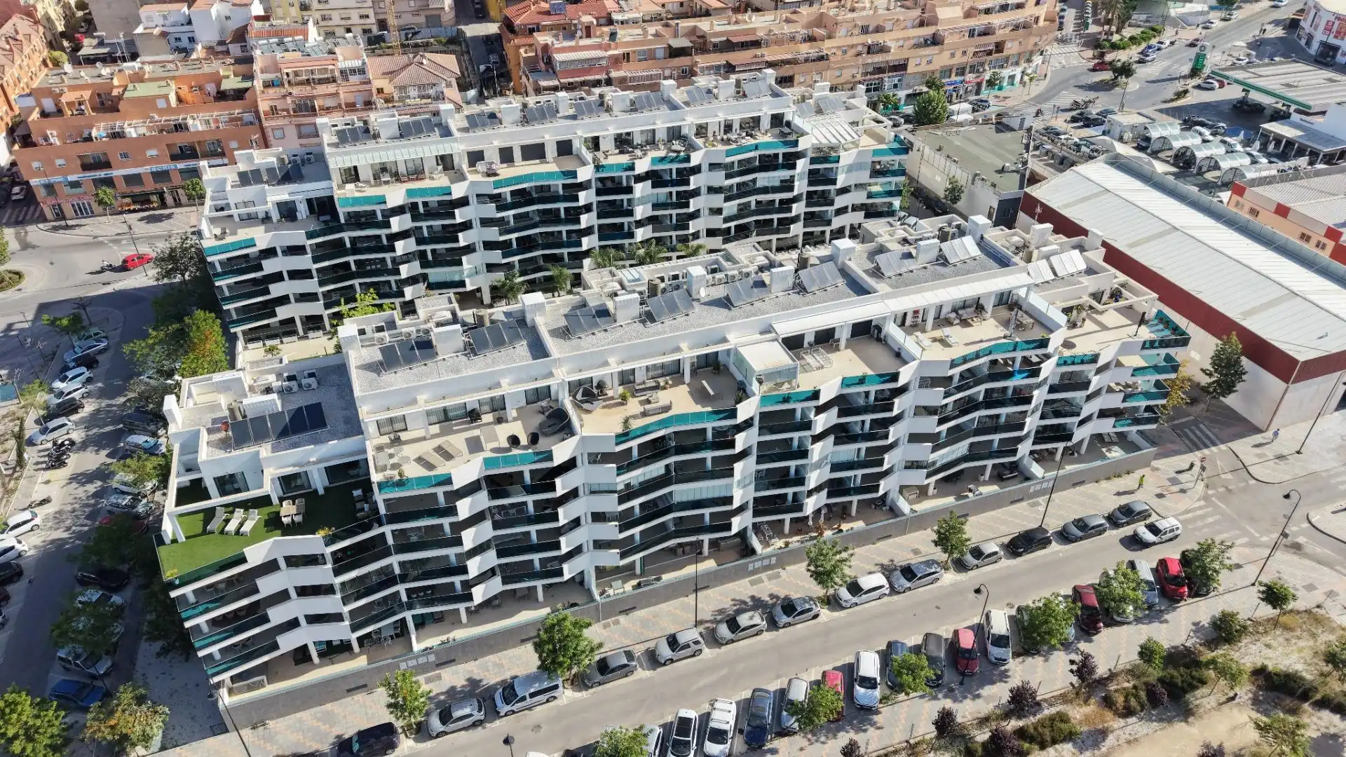 Exterior view of Apartments for sale in Mijas  with Air Conditioner, Private garden and Terrace