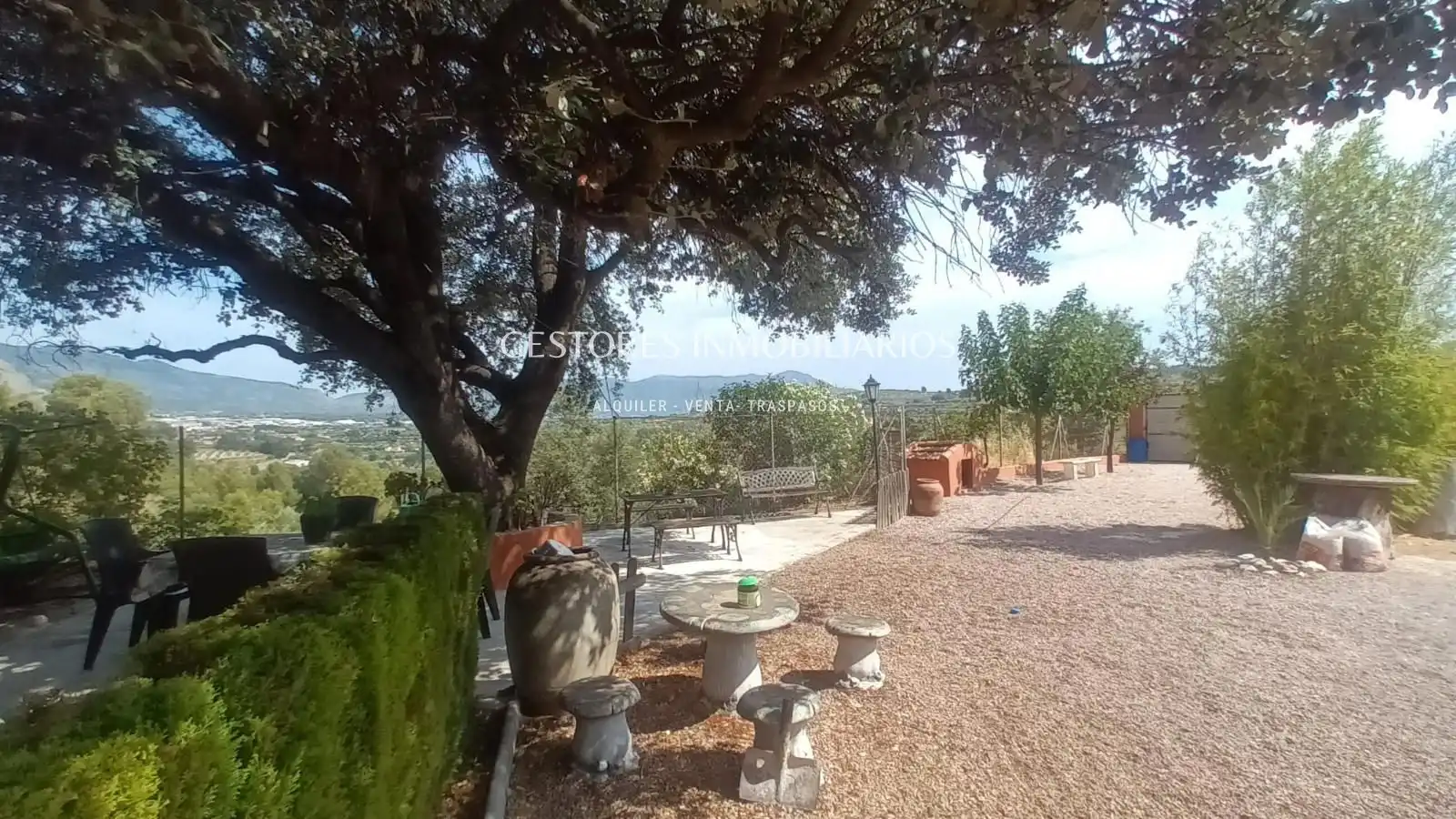 Vista exterior de Casa o xalet en venda en Cocentaina amb Aire condicionat, Traster i Piscina