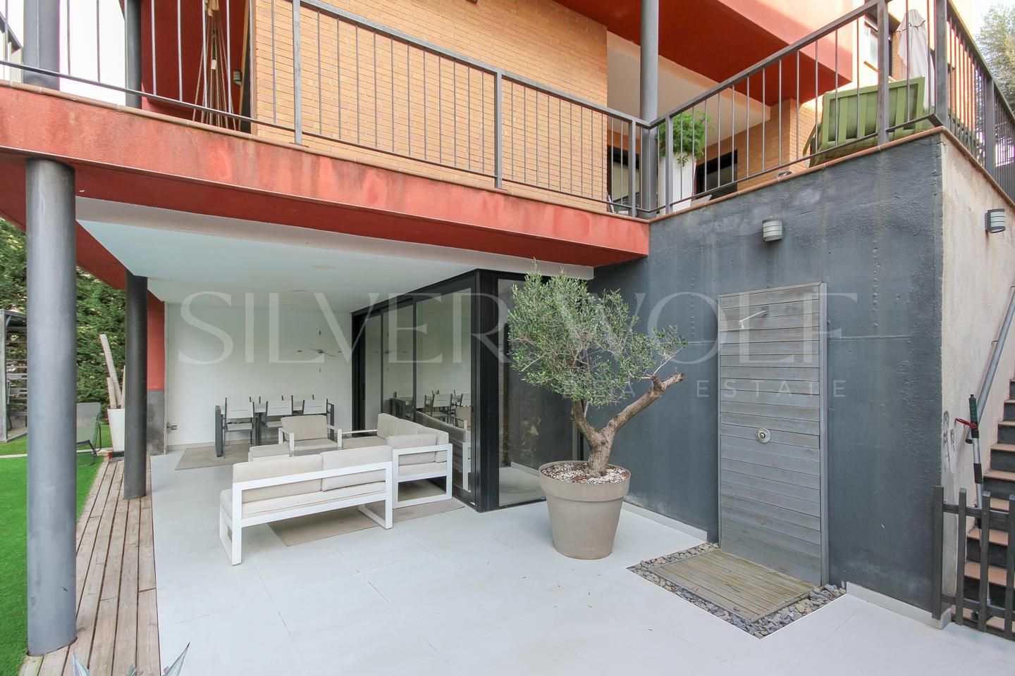 Terrassa de Casa o xalet en venda en El Papiol amb Aire condicionat, Calefacció i Jardí privat