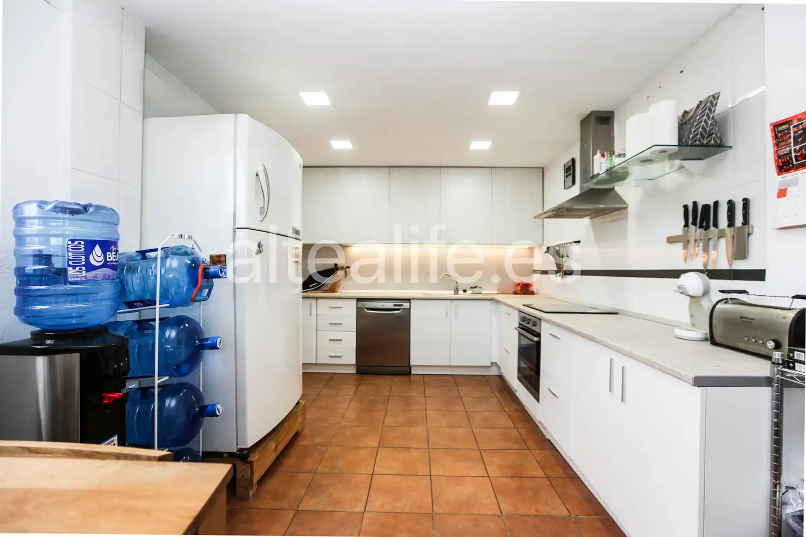 Cocina de Casa adosada en venta en La Nucia con Aire acondicionado, Jardín privado y Terraza