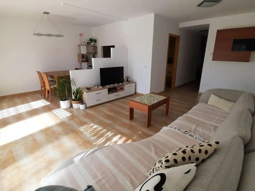 Wohnzimmer von Wohnung zum Verkauf in Blanes mit Terrasse und Balkon
