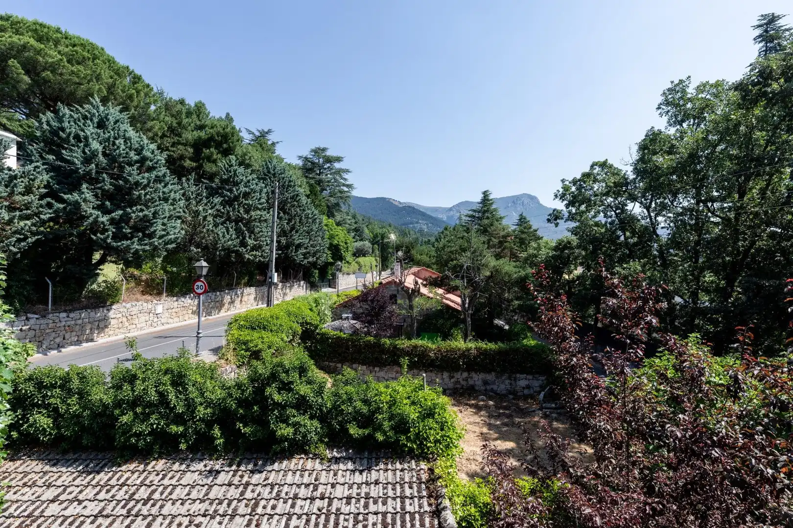 Terraza de Casa o chalet en venta en Navacerrada con Calefacción y Jardín privado