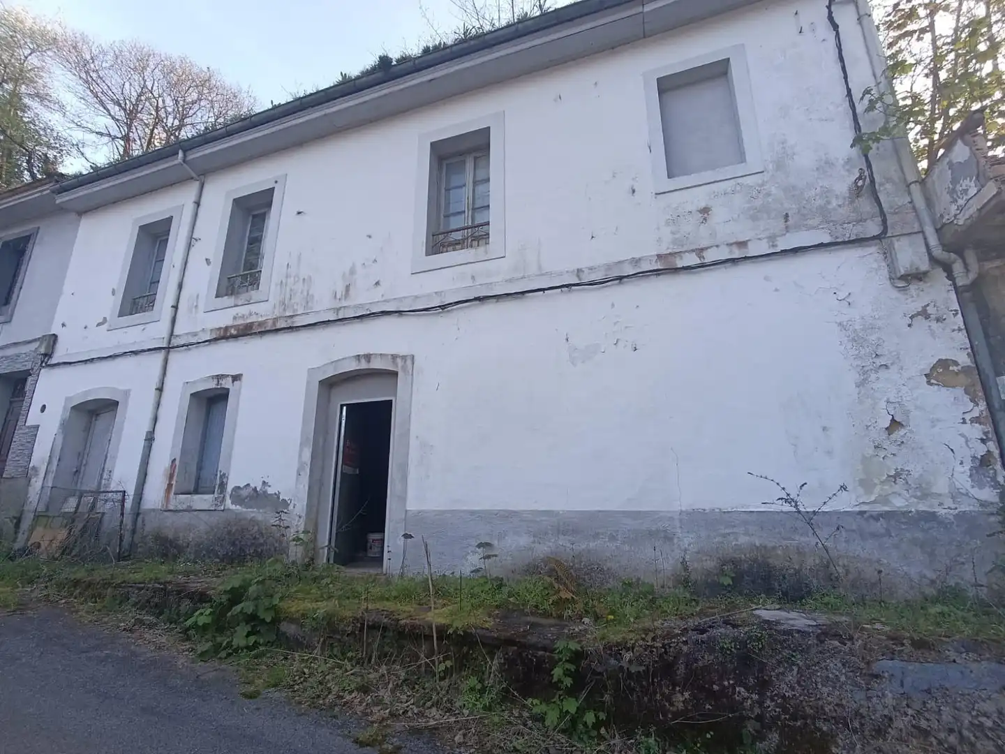Vista exterior de Casa o xalet en venda en Langreo