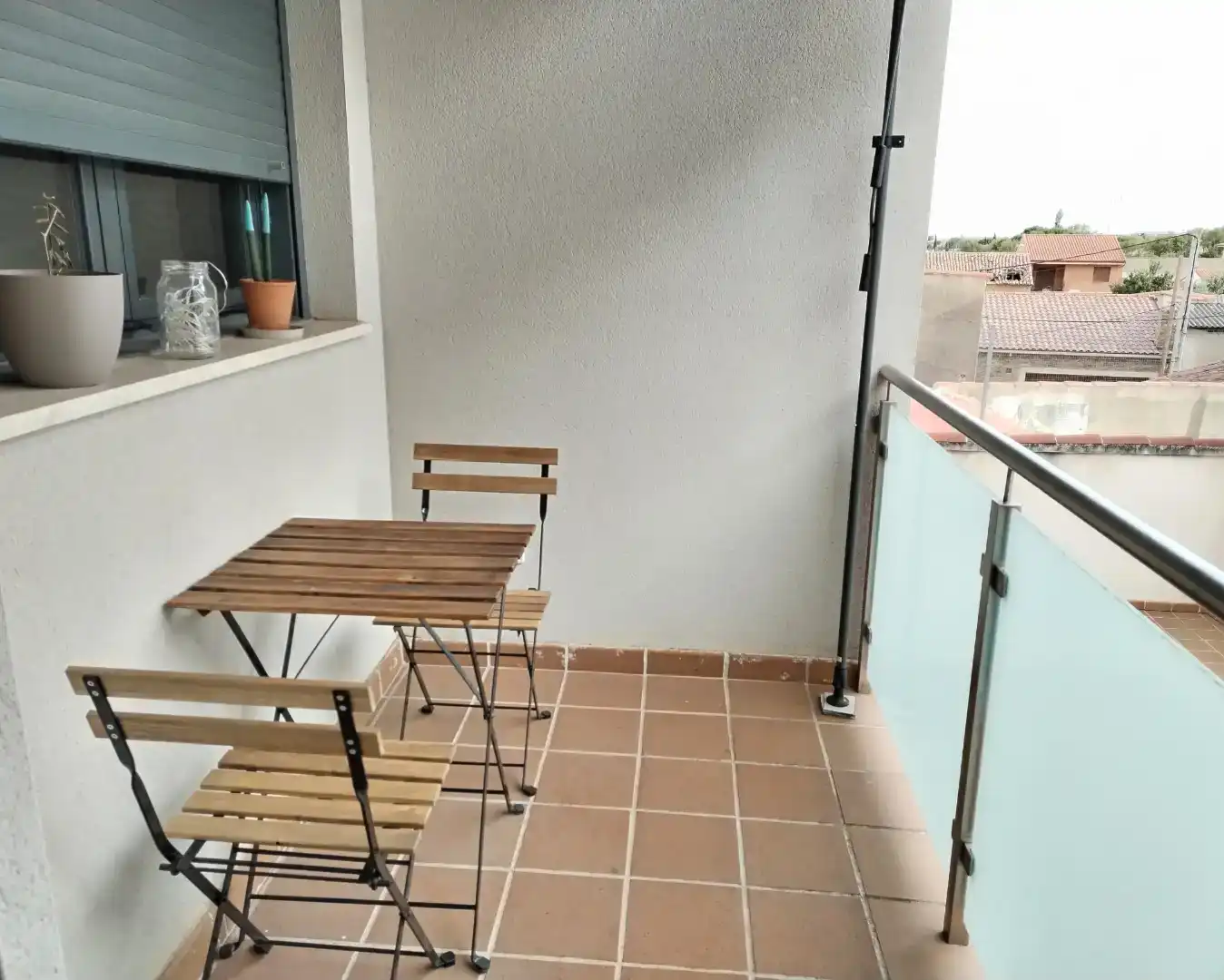 Balcony of Flat for rent in La Hiniesta   with Storage room, Swimming Pool and Furnished