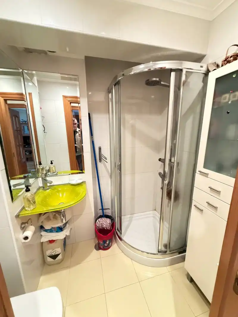 Bathroom of Flat for sale in Santander  with Heating, Private garden and Parquet flooring