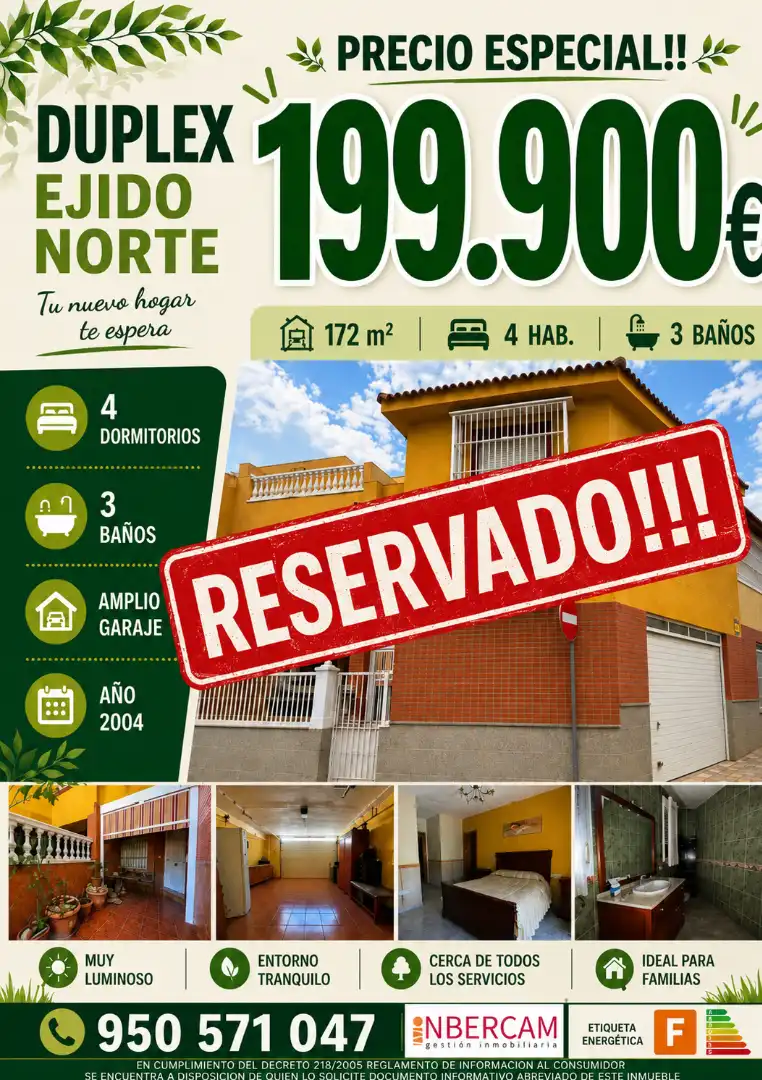 Exterior view of Houses for sale in El Ejido  with Air Conditioner, Terrace and Furnished