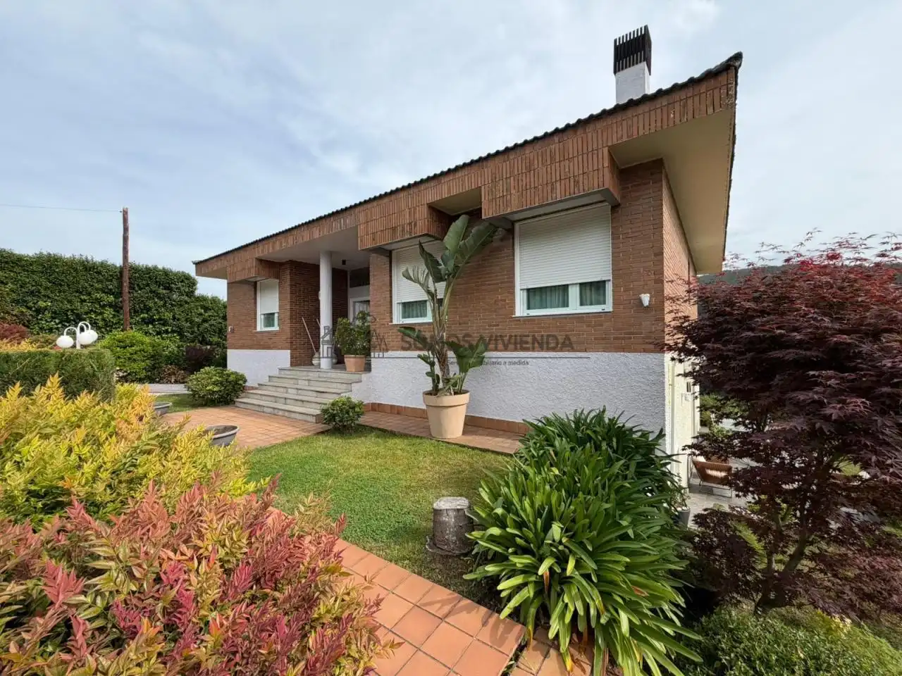 Vista exterior de Casa o chalet en venta en Ourense Capital  con Calefacción, Jardín privado y Terraza