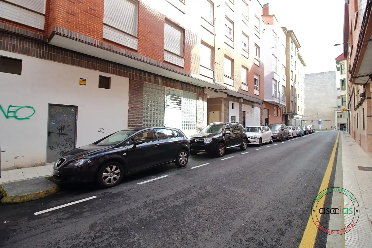 Vista exterior de Piso en venta en Gijón  con Calefacción, Parquet y Trastero