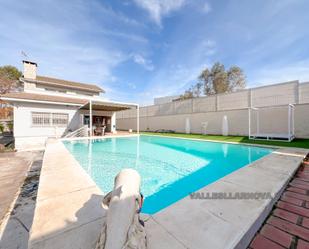 Swimming pool of House or chalet for sale in Lliçà de Vall  with Heating, Private garden and Parquet flooring