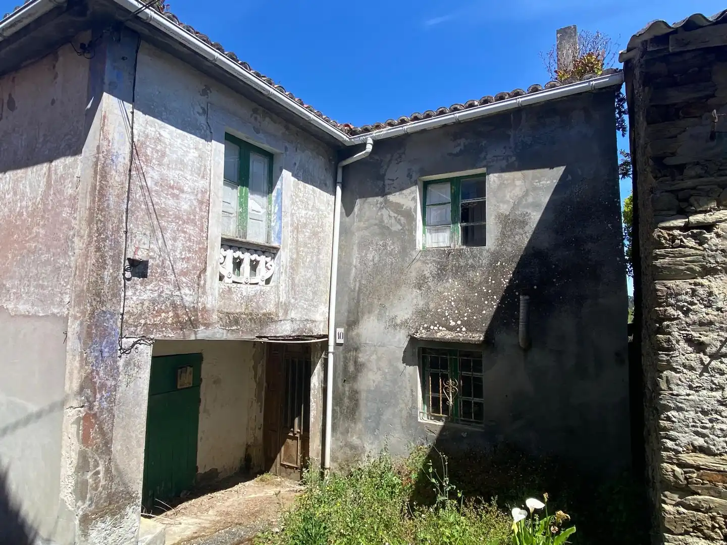 Vista exterior de Casa adosada en venta en Paderne con Jardín privado, Terraza y Trastero