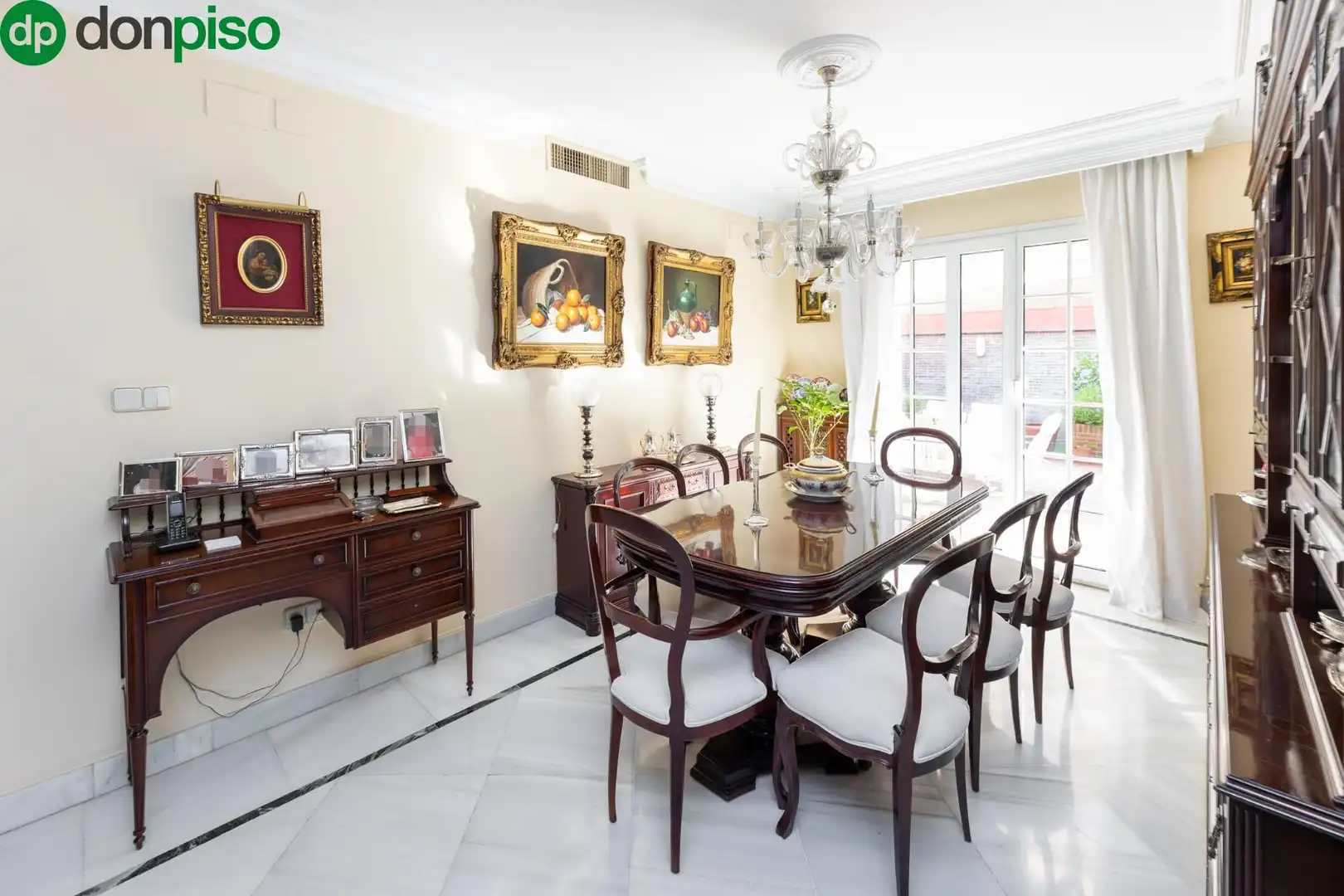 Dining room of Detached homes for sale in Granada  with Air Conditioner, Heating and Private garden