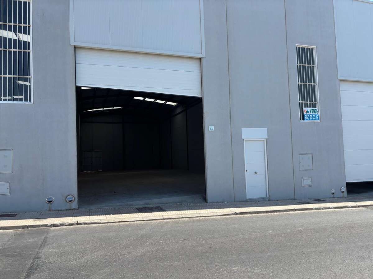 Vista exterior de Nau industrial en venda en Vícar