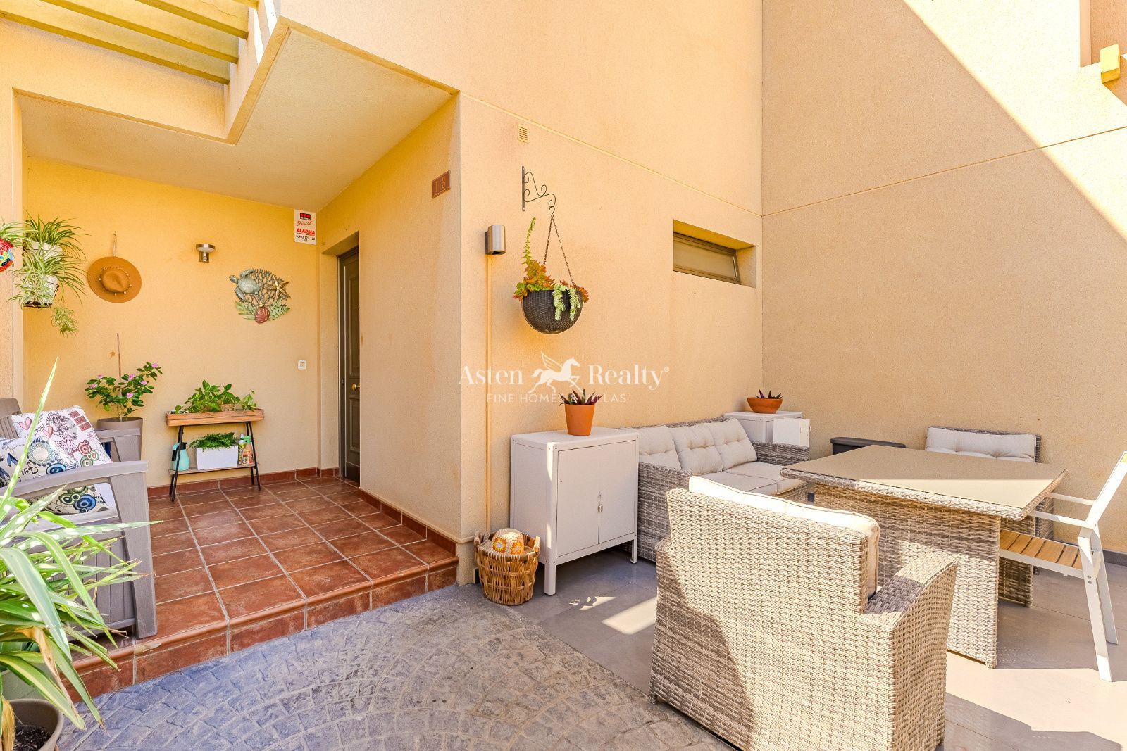 Terrace of Single-family semi-detached for sale in Granadilla de Abona  with Private garden, Terrace and Swimming Pool