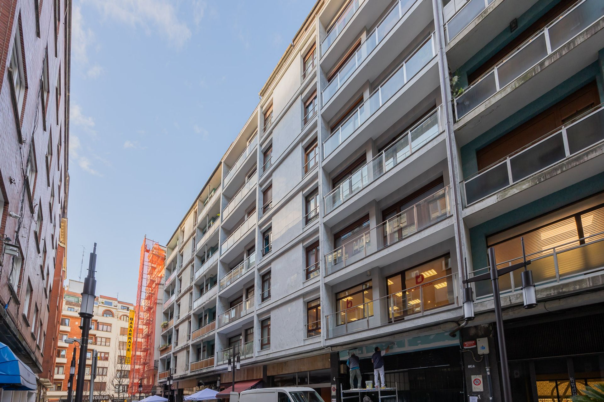 Vista exterior de Piso en venta en Bilbao  con Calefacción, Terraza y Amueblado