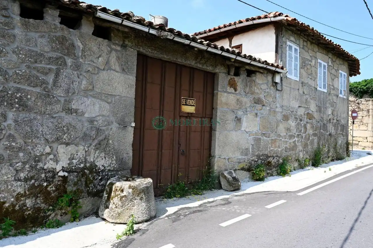 Vista exterior de Finca rústica en venta en Pantón con Calefacción y Jardín privado