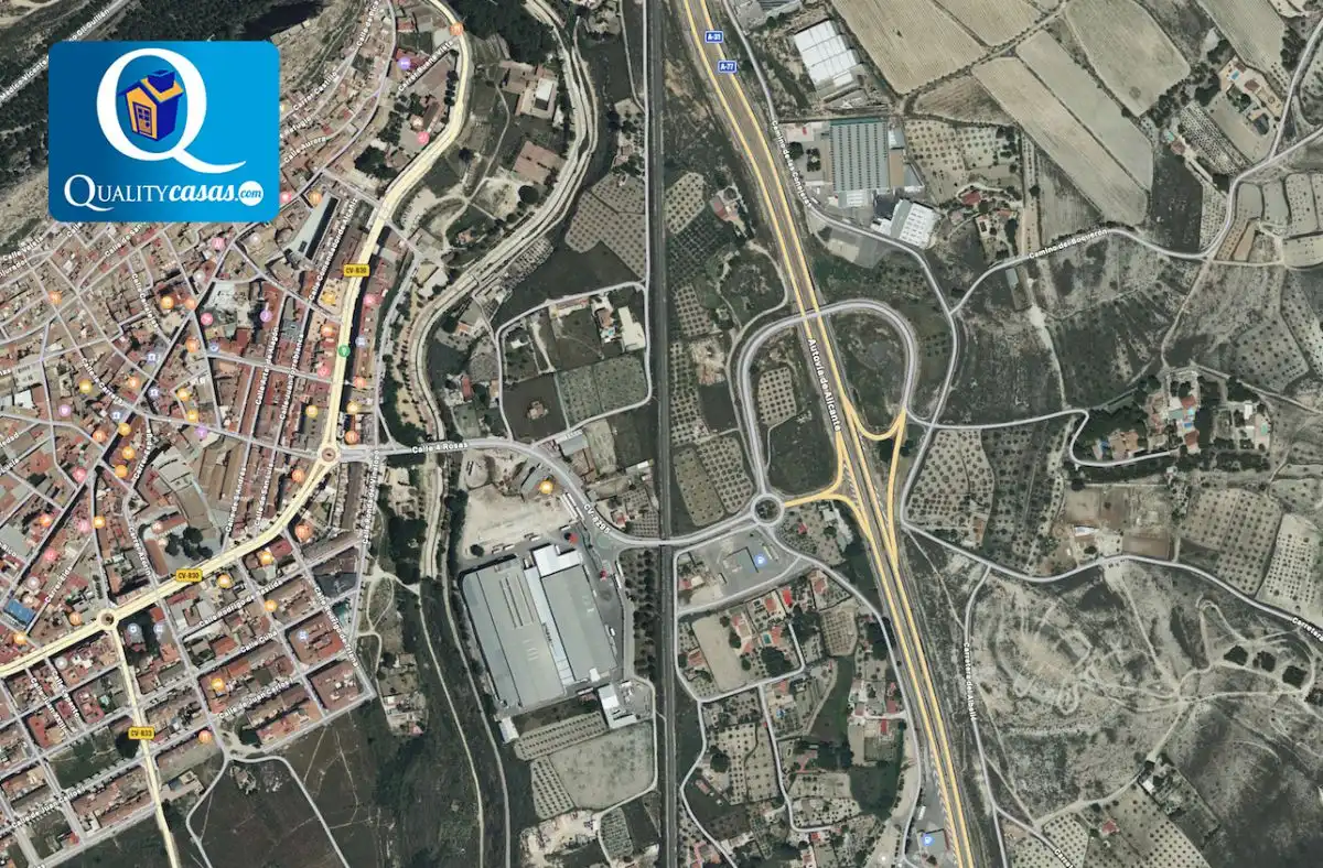 Exterior view of Industrial land for sale in Sax