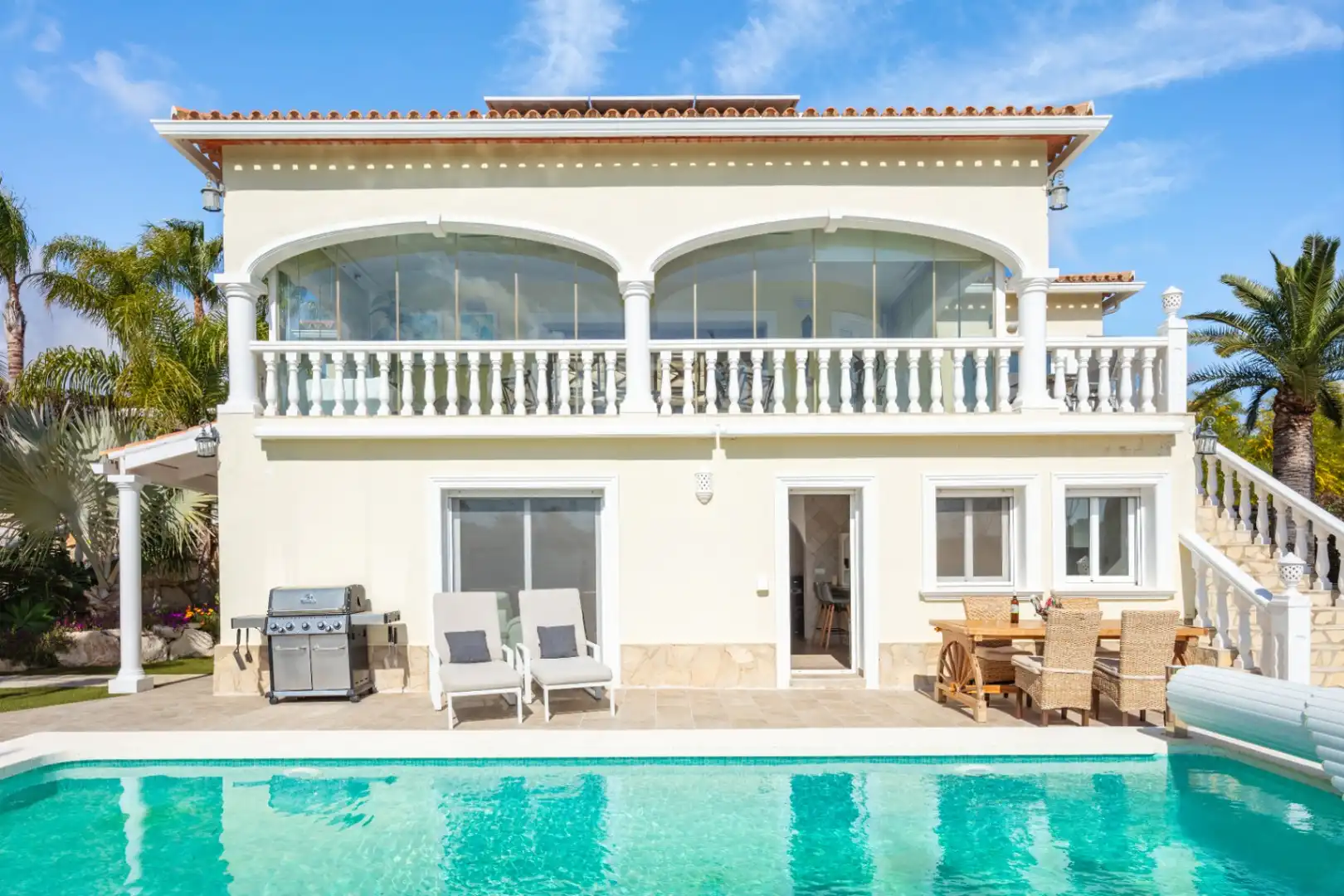 Exterior view of Houses for sale in Jávea / Xàbia  with Air Conditioner, Heating and Private garden