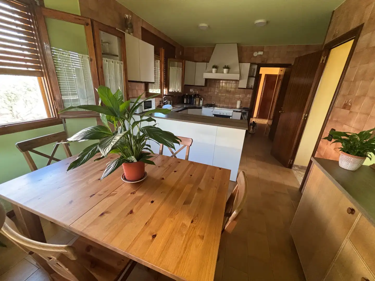 Küche von Haus oder Chalet zum Verkauf in Miralcamp mit Heizung, Privatgarten und Möbliert
