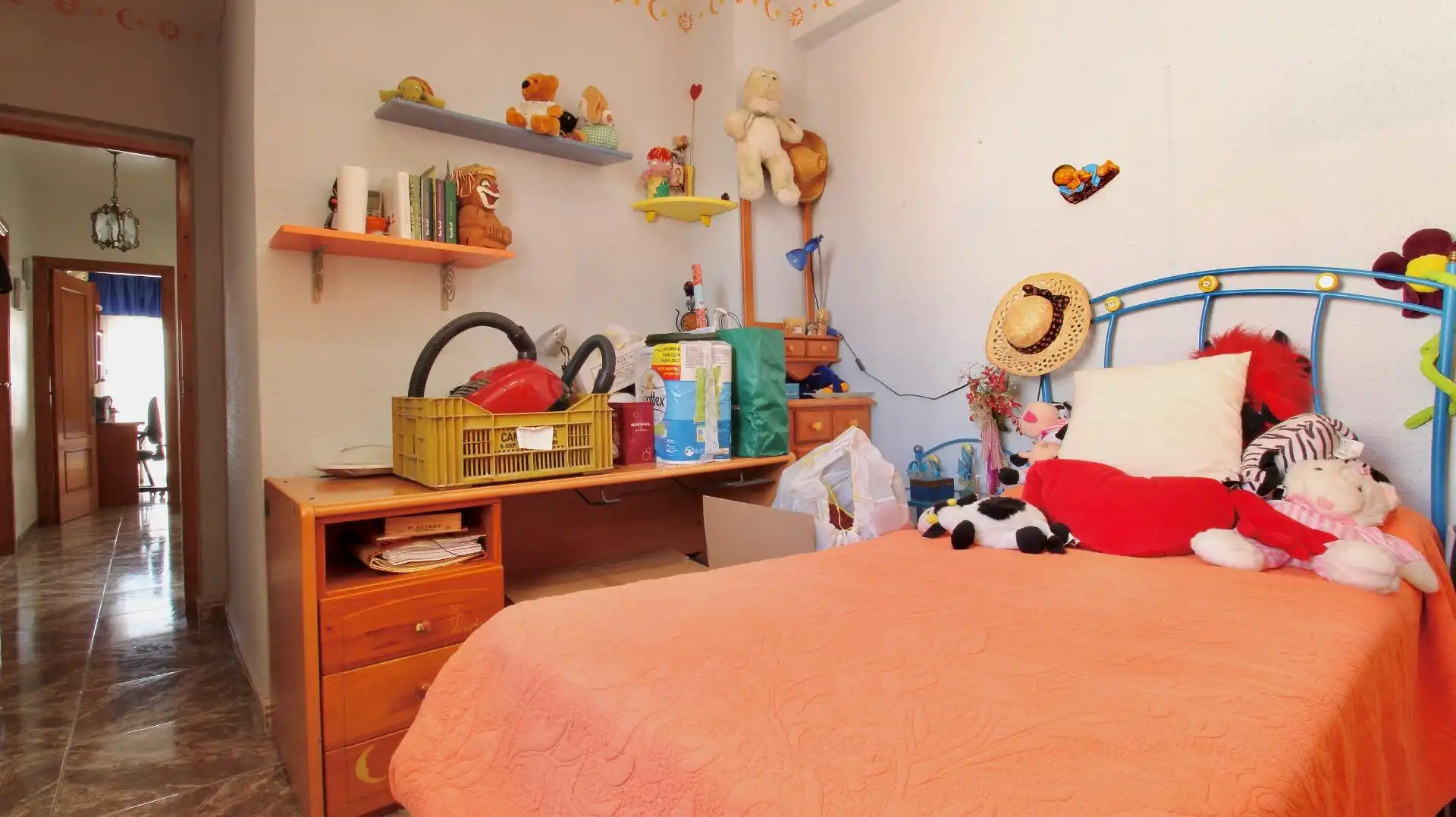 Habitación de Casa adosada en venta en Roquetas de Mar con Aire acondicionado, Terraza y Trastero