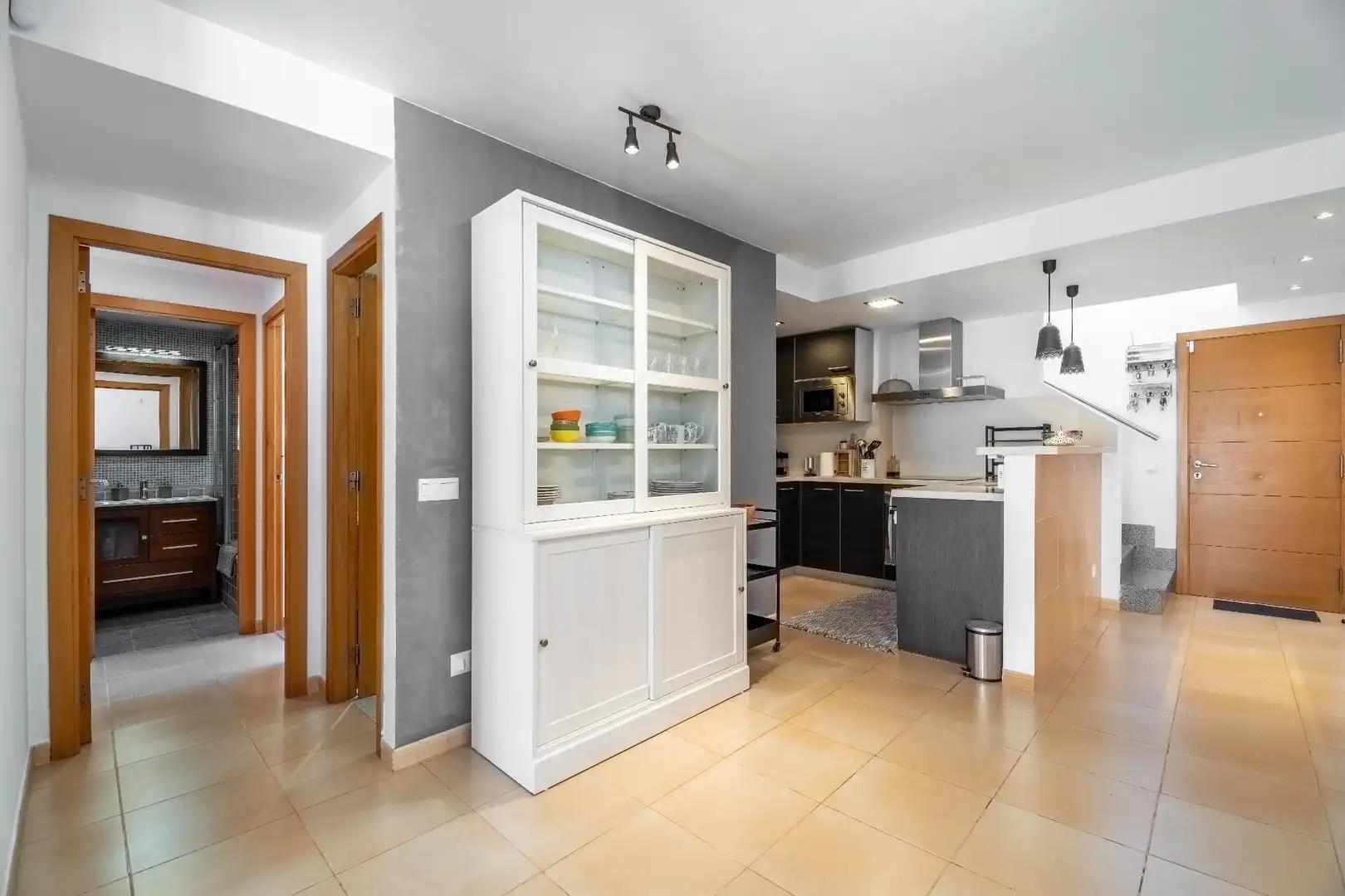 Kitchen of Attic for sale in  Palma de Mallorca  with Air Conditioner, Heating and Storage room