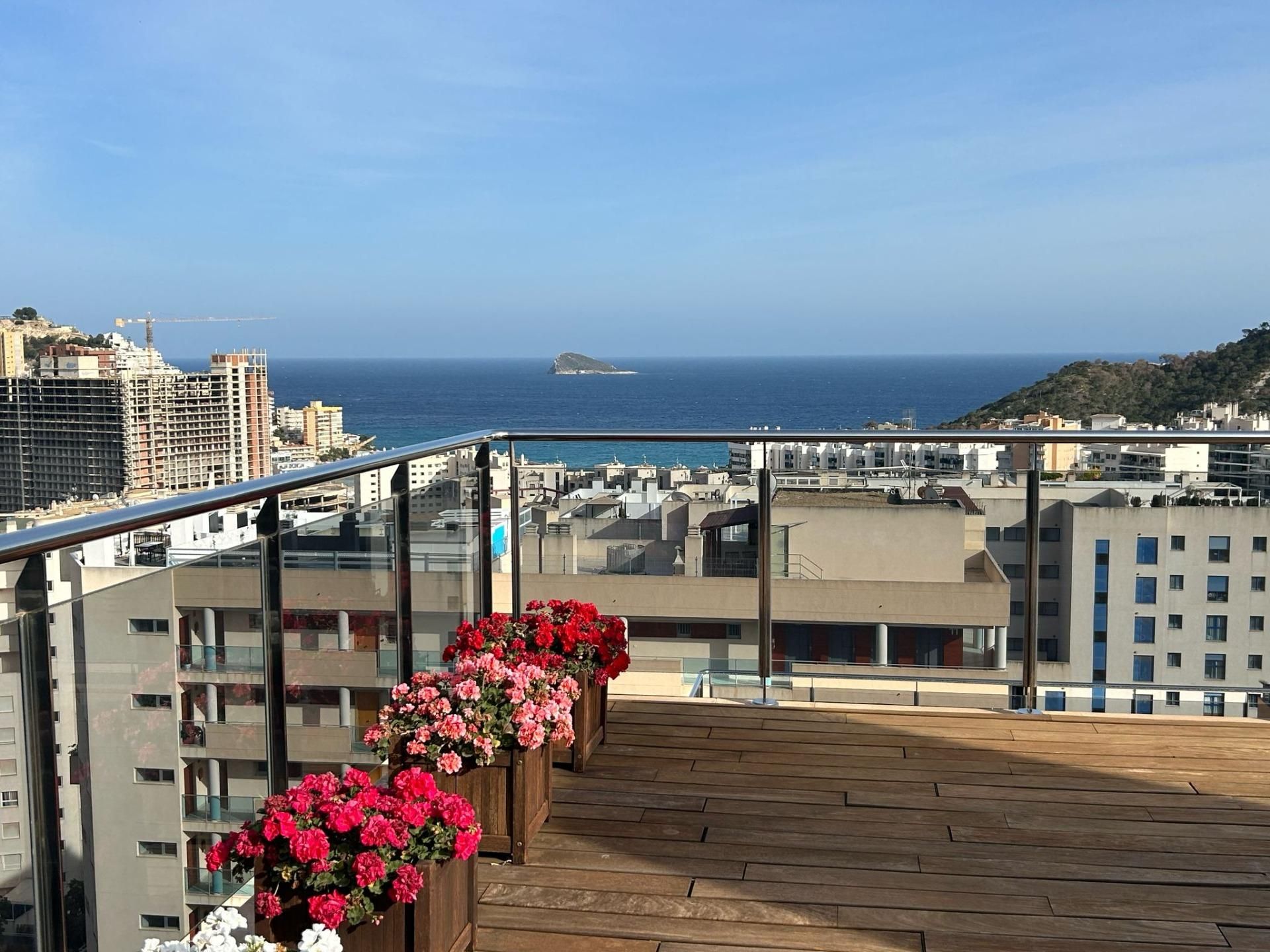 Terrassa de Àtic en venda en Benidorm amb Aire condicionat, Jardí privat i Terrassa