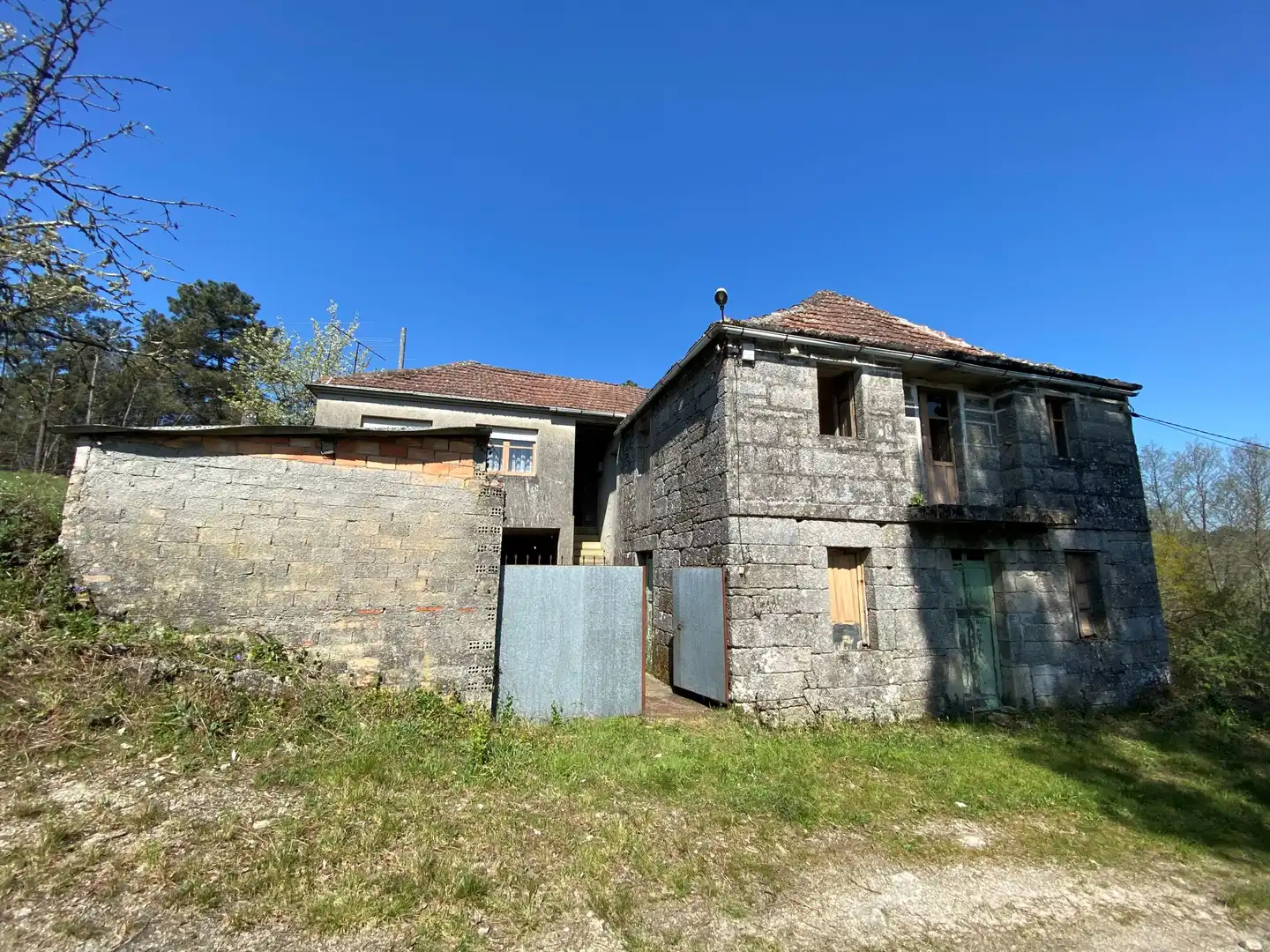 Casa con jardín en venta en O Irixo