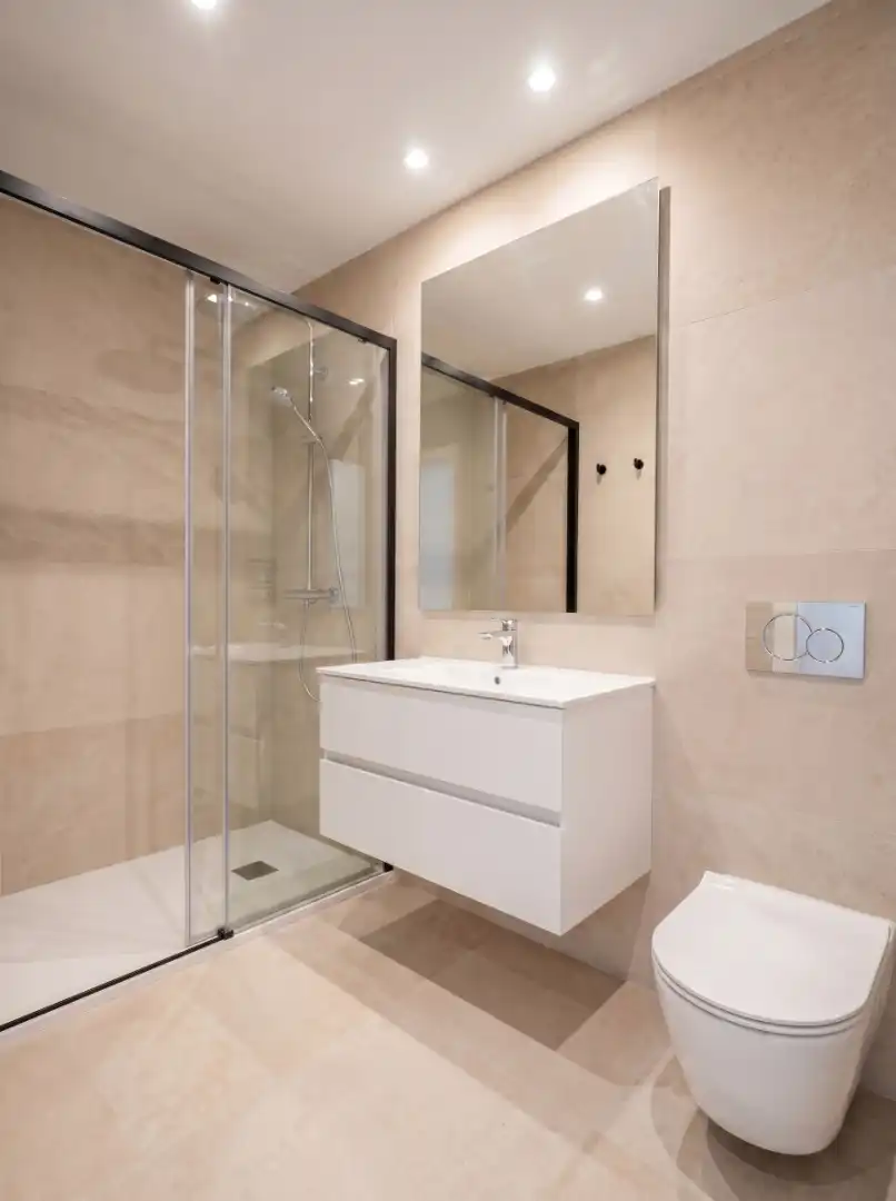 Baño de Apartamento en venta en San Fulgencio con Terraza, Balcón y Piscina comunitaria